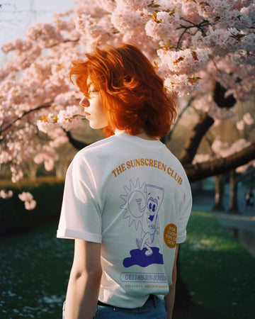 "The Sunscreen Club" Comic T-Shirt